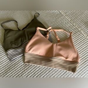 Pair Of Aerie Offline Bralettes